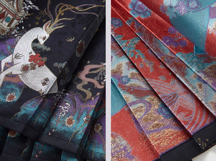 Modern Woman Ming Dynasty Style Short Hanfu Mamian Qun