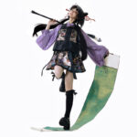 Modern Woman Ming Dynasty Style Short Hanfu Mamian Qun