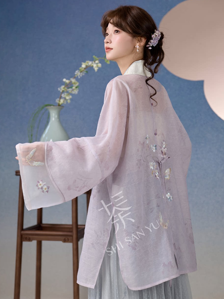 Song Dynasty Style Women Hanfu Summer Casual Retro Artistic Set
