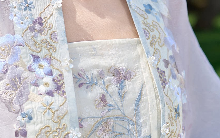 Song Dynasty Style Women Hanfu Summer Casual Retro Artistic Set