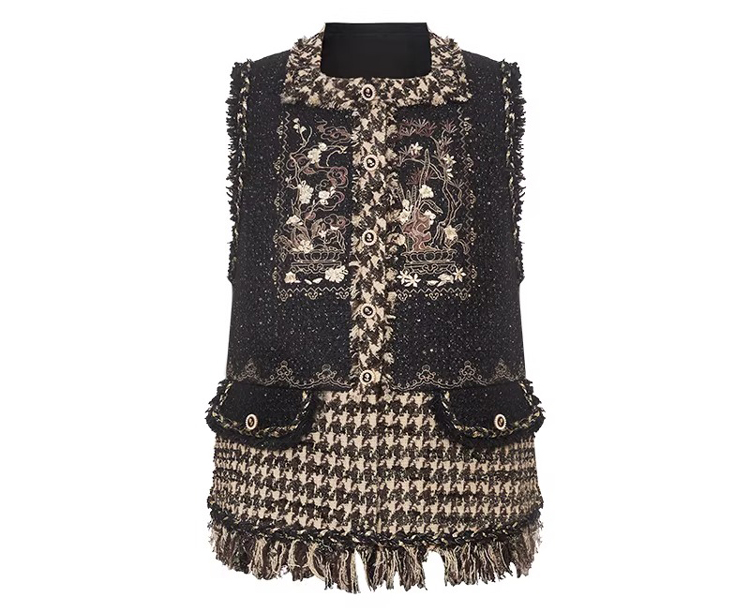 Spring Ming Dynasty Style Hanfu Set Black Fashionable Hanyuansu Women Attire