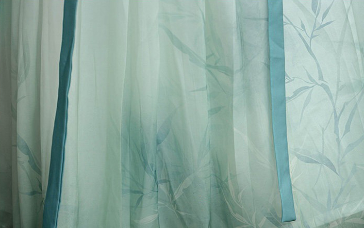 Spring Women Hanfu Qiyao Ruqun Wuxia Cape