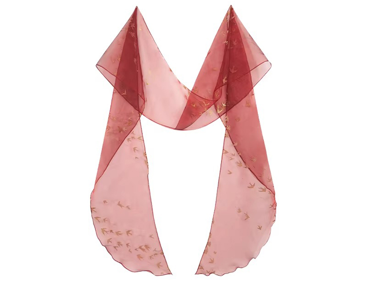 Tang Dynasty Women High-End Red Hanfu Qixiong Shanqun