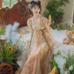 Tang Style Teenage Girl Qixiong Shanqun Modern Take on Traditional Chinese Summer Hanfu