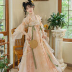 Tang Style Teenage Girl Qixiong Shanqun Modern Take on Traditional Chinese Summer Hanfu