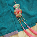 Traditional Hanfu Fragrance Pouch with Long Tassels