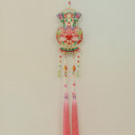 Traditional Hanfu Fragrance Pouch with Long Tassels