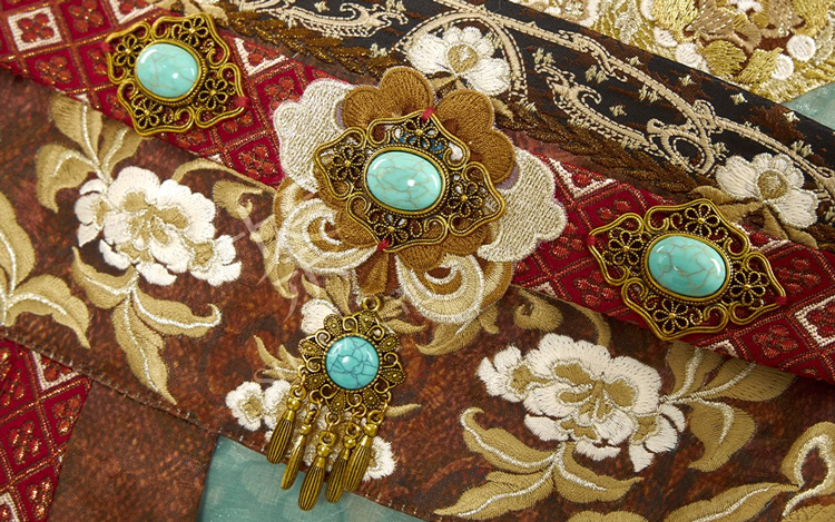 Wei-Jin Dynasty Women Hanfu Lavish High-End Set with Wide Sleeves Ruqun