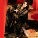 Wei-Jin Style Martial Arts Hanfu Embroidered Wide-Sleeved Robe Male Lead Costume