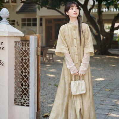 Song Dynasty Style Women Hanfu Summer Casual Retro Artistic Set