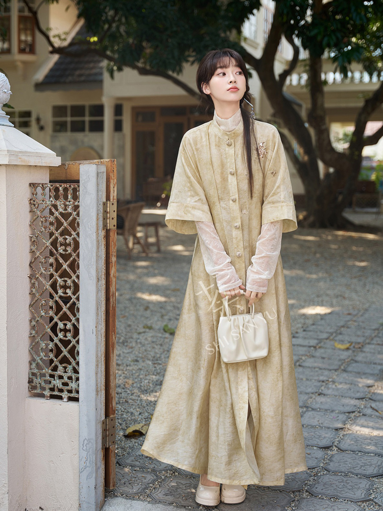 Song Dynasty Style Women Hanfu Summer Casual Retro Artistic Set