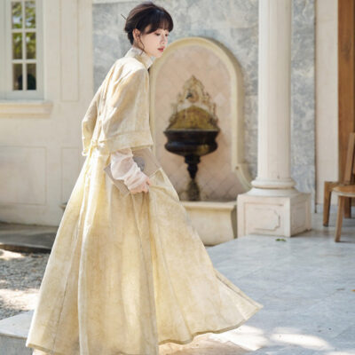 Song Dynasty Style Women Hanfu Summer Casual Retro Artistic Set