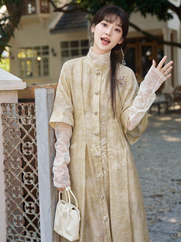 Song Dynasty Style Women Hanfu Summer Casual Retro Artistic Set