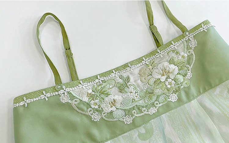 Women Spring Hanfu Tang Dynasty Style Qixiong Shanqun Casual Cute Set