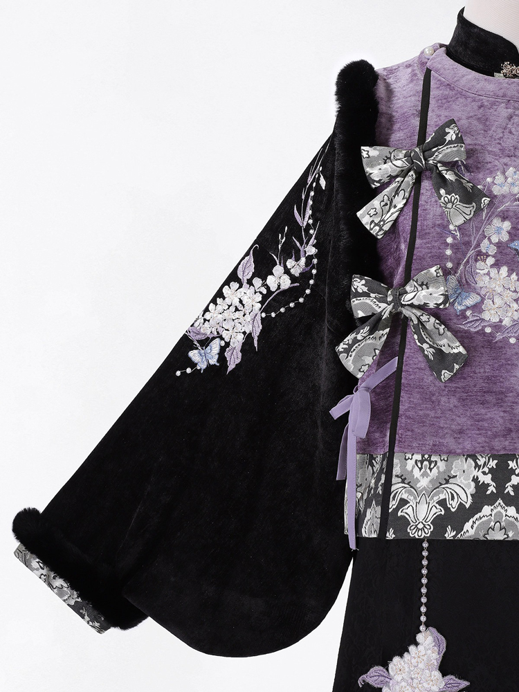 Women Winter Hanfu Thickened Fashionable Ming Dynasty Style Set