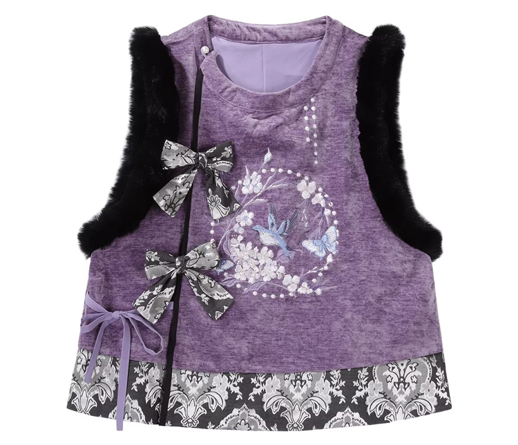 Women Winter Hanfu Thickened Fashionable Ming Dynasty Style Set