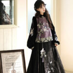 Women Winter Hanfu Thickened Fashionable Ming Dynasty Style Set
