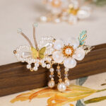 Children Hair Accessories Butterfly Hair Clips Bu Yao Tassel Clips Hanfu Accessories