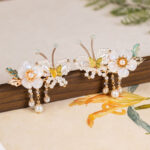 Children Hair Accessories Butterfly Hair Clips Bu Yao Tassel Clips Hanfu Accessories