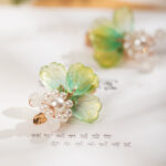 Hanfu Hair Accessory Fresh Green Goldfish Hair Clip Cute Style
