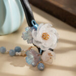 Hanfu Plum Blossom Wooden Hairpin for Women Ancient-Style Qipao Hair Accessory