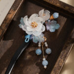 Hanfu Plum Blossom Wooden Hairpin for Women Ancient-Style Qipao Hair Accessory