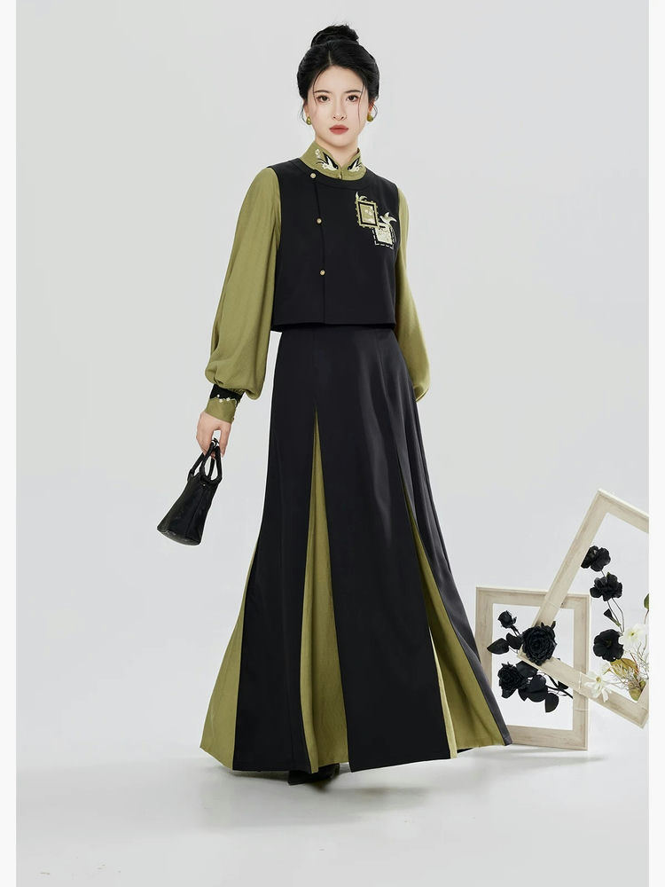New Chinese-style Women Attire Ming Dynasty-inspired Modernized Hanfu