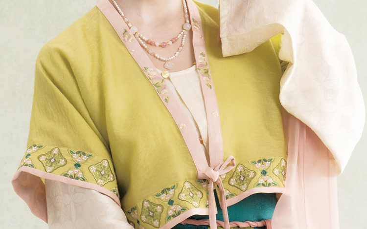 Traditional Tang Dynasty Hanfu Set Everyday Spring Women Attire