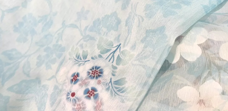 Traditional Tang Dynasty Women Hanfu in the Fa Men Si Style Blue Color Scheme