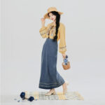 Women Casual Hanfu Outfits for Spring Outings in a Vacation Style