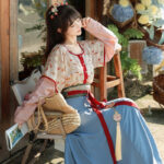 Women Hanfu Tang Dynasty Style Qiyao New Spring Collection for Everyday Wear
