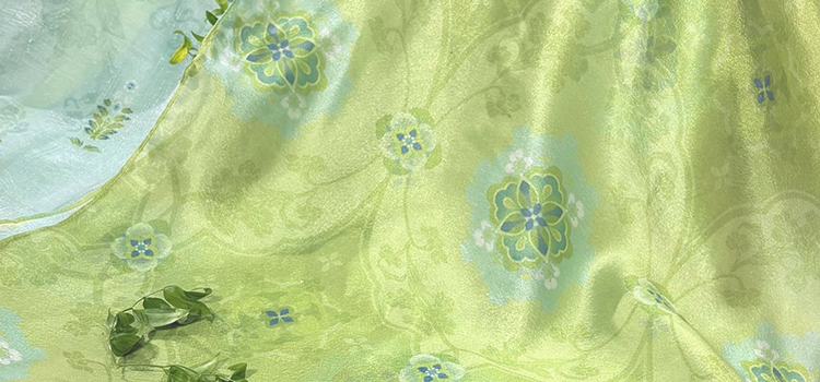 Women Spring Green Tang Dynasty Qixiong Shanqun Hanfu Set 