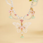 Classic Pearl Necklace Hanfu Yingluo Butterfly Accessory