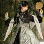 Fashionable Women Hanfu Spring Casual Set with Chinese-inspired Elements