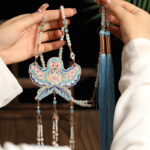 Hanfu Mamian Qun Yingluo Accessories Long Necklace Cheongsam Ornaments