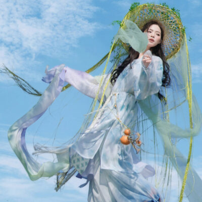 Women Hanfu Round-Neck Robe Tang Dynasty-Style Casual Wear