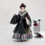 Women Ming Dynasty style Hanfu Scholar's Robe Set with Yujian Mamian Skirt