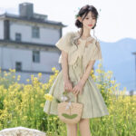 Women Summer Hanfu Casual Slip Dress Cute Fashionable Style