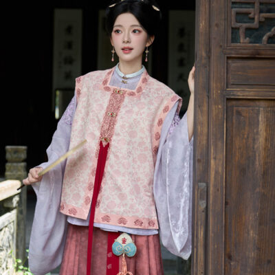 Traditional Luxury Women Ming Dynasty Hanfu Mamian QunFeatured in the Cdrama The Heir