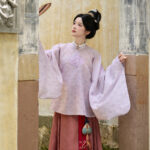 Traditional Luxury Women Ming Dynasty Hanfu Mamian QunFeatured in the Cdrama The Heir