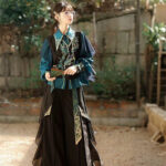Women Fashionable Hanfu Martial Arts-Style Casual Loose Set