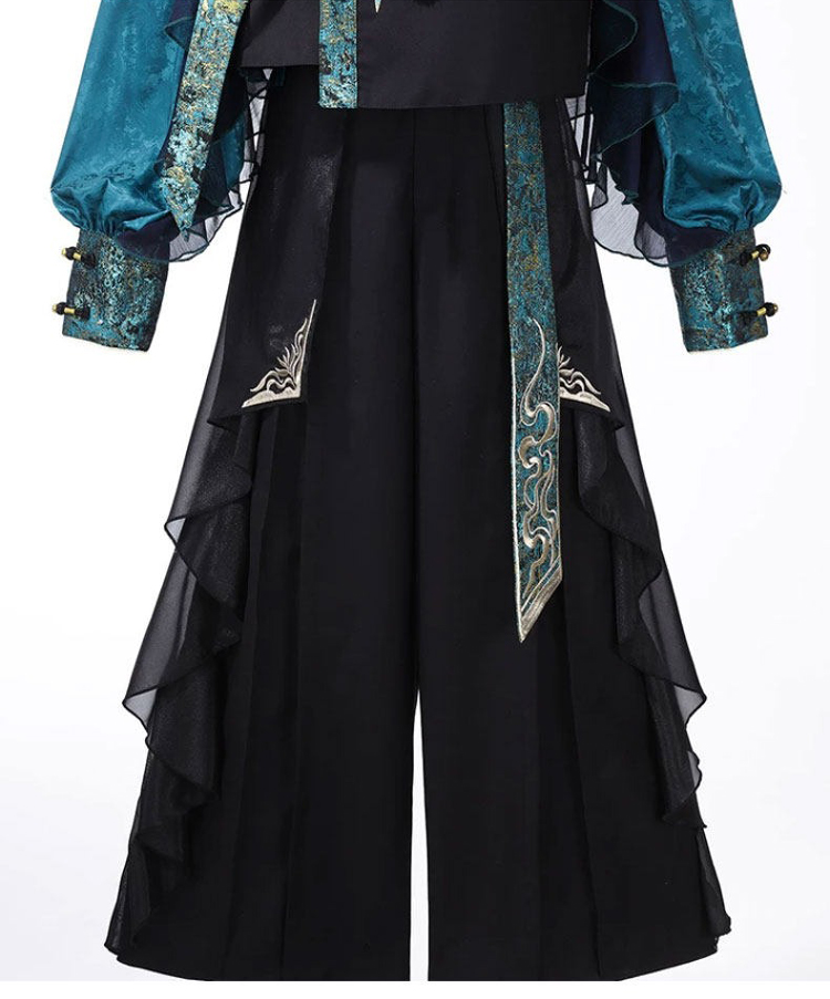 Women Fashionable Hanfu Martial Arts-Style Casual Loose Set