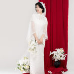 Chinese Qipao Set Traditional Wedding Dress Pure Cotton Cheongsam