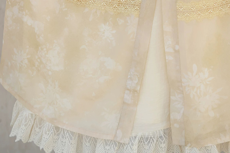 Summer Women Dress Set with Classic Hanfu Elements