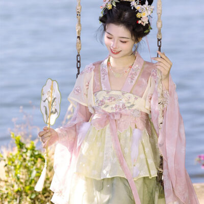 Summer Women's Tang Dynasty Hanfu Fashion Dress-Cute Style